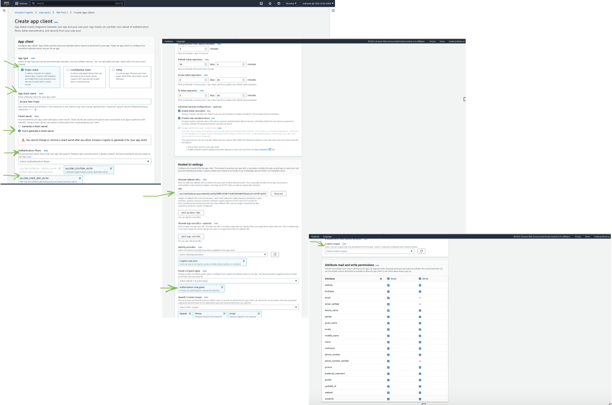 Update Allowed Callback URLs