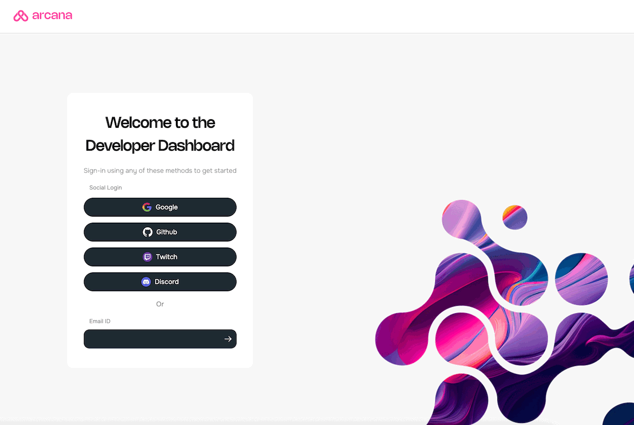 Dashboard: Chain Management