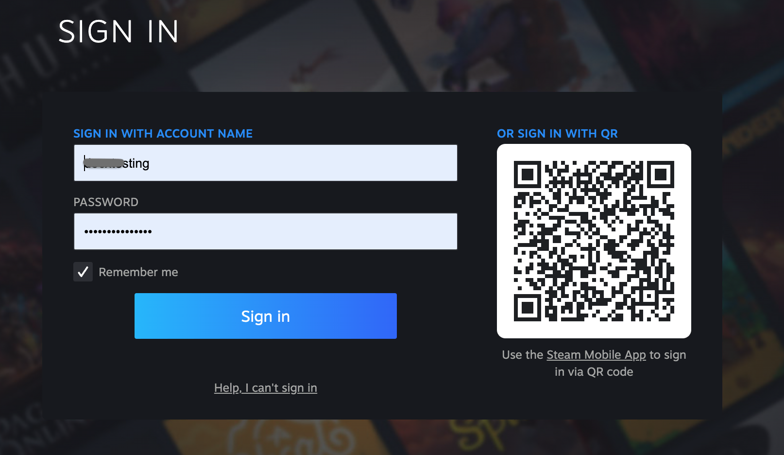 Steam Community Site