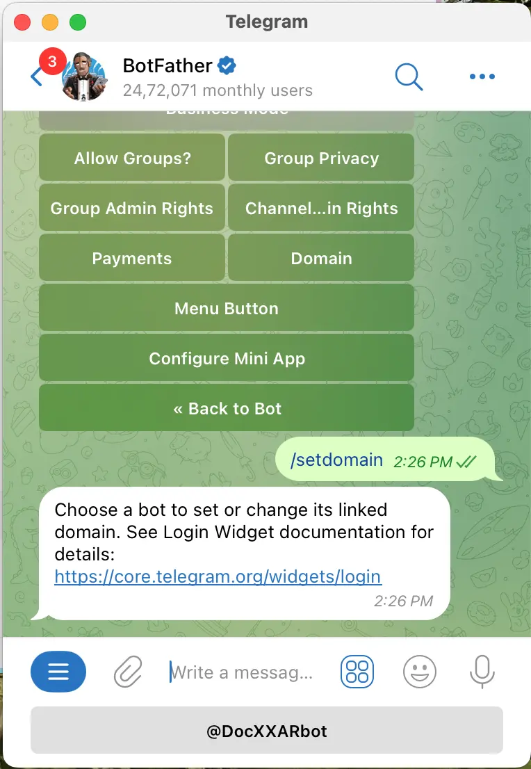 Link App Domain