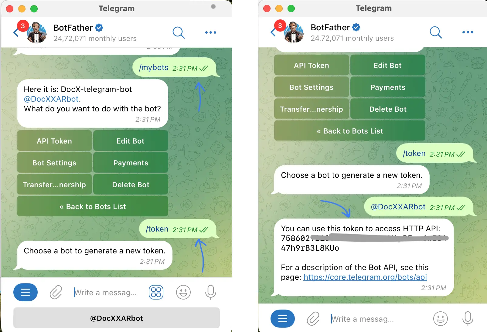 Add Bot Token