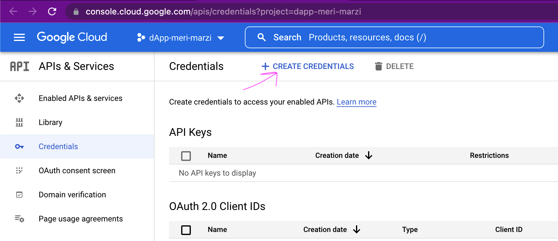 Set up Google OAuth 2.0