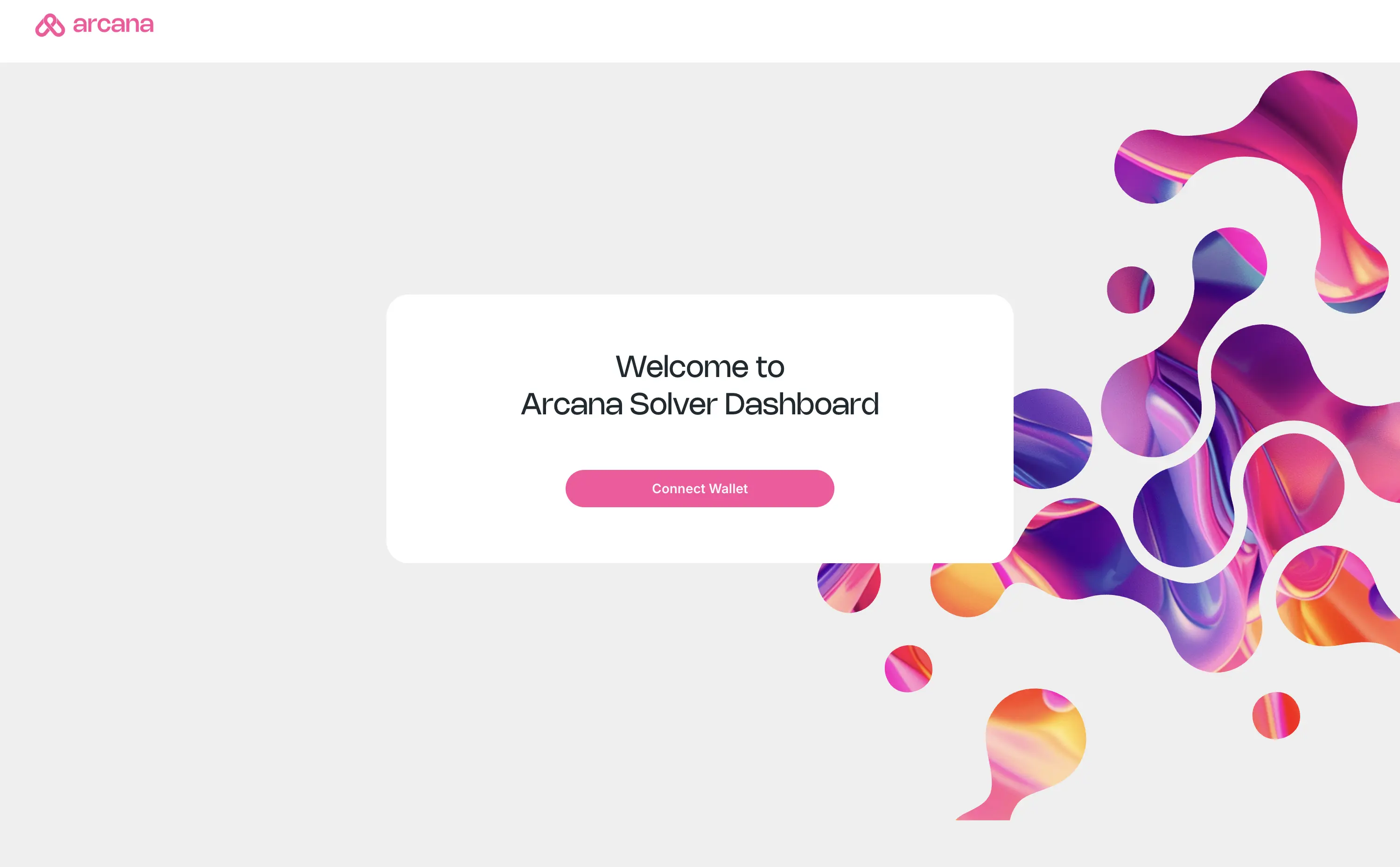 Solver Dashbaord