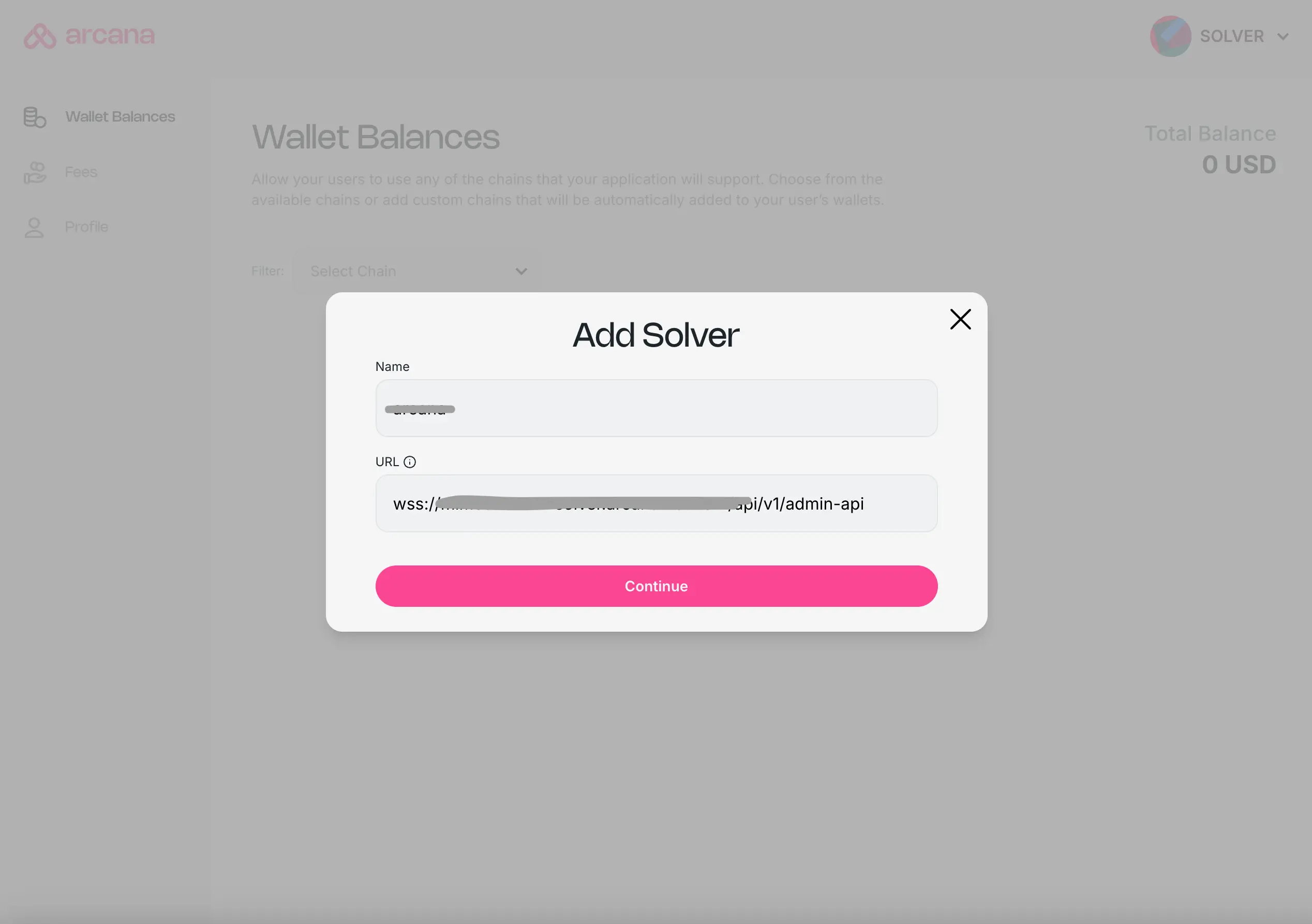 Solver URL